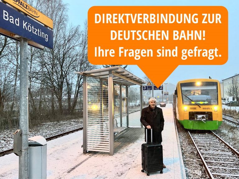 MdL Riedl stellt Fragen der Bürger an die Deutsche Bahn